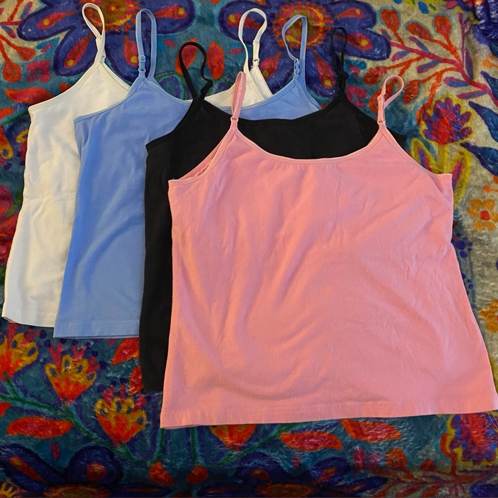 FRENCH DRESSING Camisole Set interior bra - Pink, Blue, Black, White size L